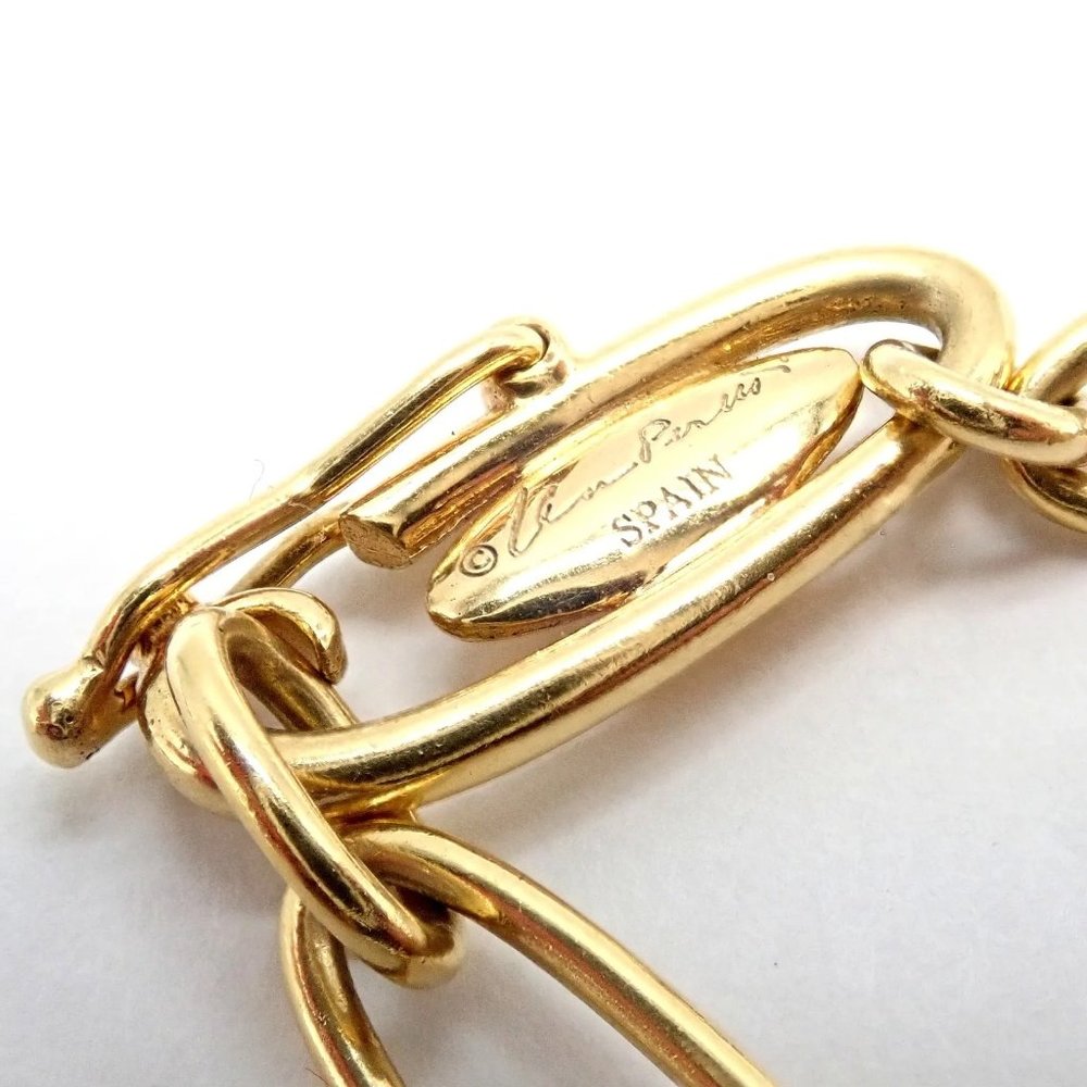 Authentic! Tiffany & Co Peretti 18k Yellow Gold 30mm Disc Pendant Necklace - Picture 6 of 12